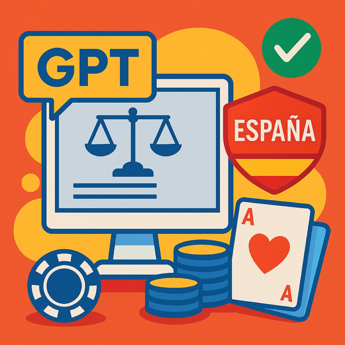 Identidad gráfica de GamblingLex Spain, asistente legal para el sector del juego online.